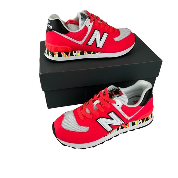 New Balance | Shoes | New Balance Womens 574 V2 Sneakers Shoes Red Wl574cu2  Walking Mid Top Lace Up 9b | Poshmark